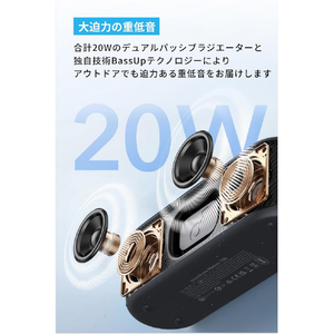 Anker ワイヤレススピーカー Soundcore Motion 100 スペースグレー A3133N11-イメージ4