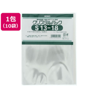 シモジマ クリスタルパック 180×130mm S13-18 100枚×10袋 FCV3268-6751800