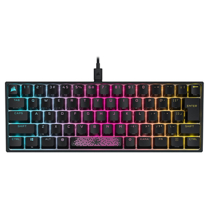 コルセア ゲーミングキーボード K65 RGB MINI Cherry MX SPEED 日本レイアウト ブラック CH-9194014-JP-イメージ1