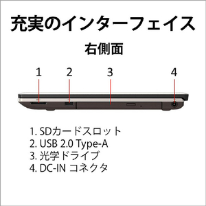 富士通 ノートパソコン LIFEBOOK NHシリーズ シャンパンゴールド FMVN77H1G-イメージ12