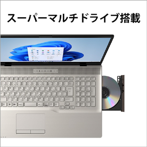 富士通 ノートパソコン LIFEBOOK NHシリーズ シャンパンゴールド FMVN77H1G-イメージ13