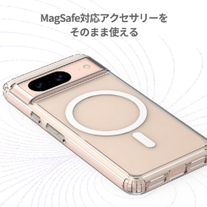 araree Pixel 8用ハイブリットケース DUPLE M クリア AR26580P8-イメージ8