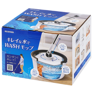 アイリスオーヤマ キレイな水でWASHモップ KMT-CW-イメージ3