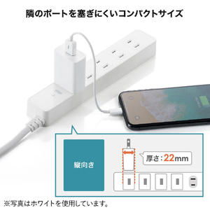 サンワサプライ USB充電器(2A) ブラック ACA-IP87BK-イメージ10