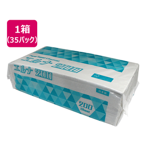 太洋紙業 ペーパータオル エルナ 中判 200枚×35パック F385855-6286-イメージ1