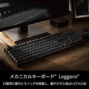 エレコム 有線メカニカルフルキーボード ブラック TK-MC50UKLBK-イメージ3