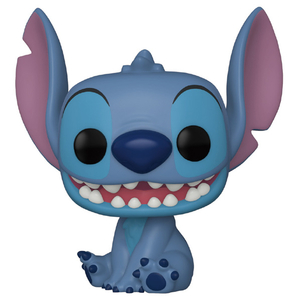 バンダイ POP!ディズニー：『リロ&スティッチ』 スティッチ(笑顔でおすわりver．) Funko POP! POPDNｽﾃｲﾂﾁｴｶﾞｵ-イメージ1