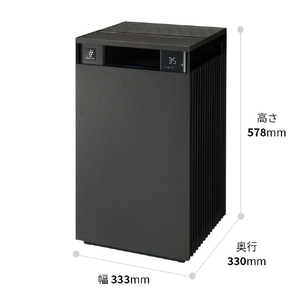 シャープ 空気清浄機 ブラウン系 FP-T120-T-イメージ2