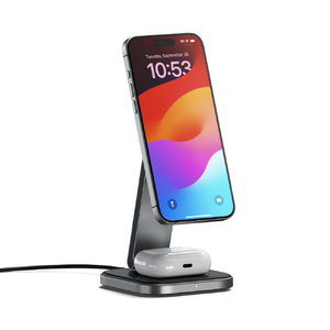 SATECHI 2-in-1 Foldable Qi2 Wireless Charging Stand SATECHI PST-Q21FM-イメージ2