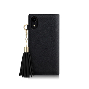 dreamplus iPhone XR用Tassel Jacket ブラック DP13589I61-イメージ3