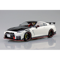 アオシマ 1/24 楽プラ スナップカー No．2-BW R35 NISSAN GT-R NISMO Special edition 2022 ブリリアントホワイトパール 02BWR35GTRﾆｽﾓSPBﾎﾜｲﾄﾊﾟ-ﾙ