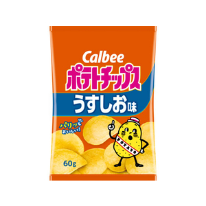 カルビー ポテトチップス うすしお味 60g F801153-イメージ1