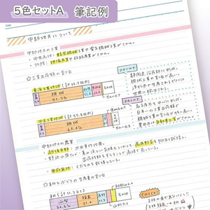 ゼブラ マイルドライナー ディズニー 5色セットA FC662RW-WKT7-DS3-5C-A-イメージ3