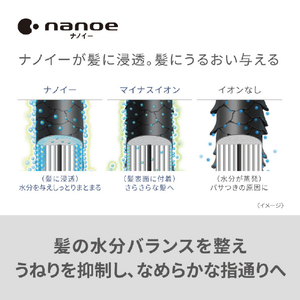 パナソニック ヘアドライヤー ナノケア ピンクゴールド EH-NA2K-PN-イメージ3