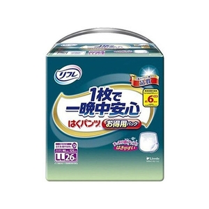 リブドゥコーポレーション リフレ はくパンツ 1枚で一晩中安心 LL FCN1185-イメージ1