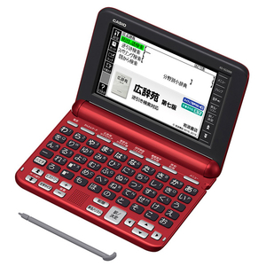 カシオ 電子辞書 生活・教養モデル(50コンテンツ収録) EX-word レッド XD-SG5000RD-イメージ1