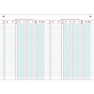 コクヨ 帳簿 総勘定元帳 B5 100頁 F861680-ﾁ-110-イメージ2