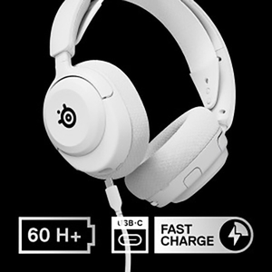 SteelSeries ゲーミングヘッドセット Arctis Nova 5 white 61671J-イメージ2