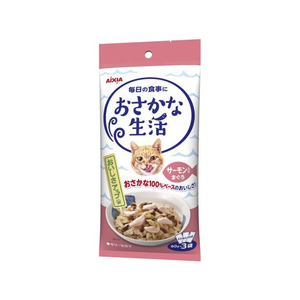 アイシア おさかな生活 サーモン入りまぐろ ゼリー仕立て 180g FCT8642-OS-6-イメージ1