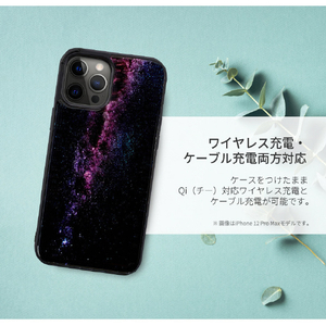 ikins iPhone 14 Plus用天然貝ケース Milky way I23606I14M-イメージ7