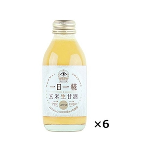 ヤマト醤油 一日一糀 玄米生甘酒 140mL×6本 FCN2870-イメージ1