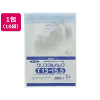 シモジマ クリスタルパック 155×130mm T13-15.5 100枚×10袋 FCV3305-6758300