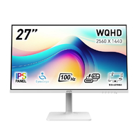 MSI 27型液晶ディスプレイ Modern ホワイト MODERN-MD272QXPW