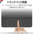 エレコム Touch Book for iPad 10．9インチ (第10世代)用キーボード付きケース ブラック TK-CA12BPBK-イメージ4