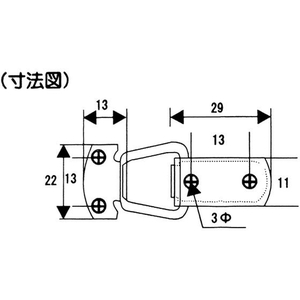 WAKI(和気産業) パッチン セミ型 FCB5031-SK-401-イメージ2