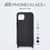 PHONECKLACE iPhone 15 Pro Max用ストラップホール付きシリコンケース ティールブルー PN25613I15PM-イメージ2