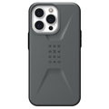 URBAN ARMOR GEAR iPhone 13 Pro用耐衝撃ケース UAG CIVILIAN シルバー UAG-IPH21MB-C-SV