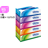 クレシア クリネックスティッシュ 180組 5個×12パック 1箱(12パック) F810299-40463