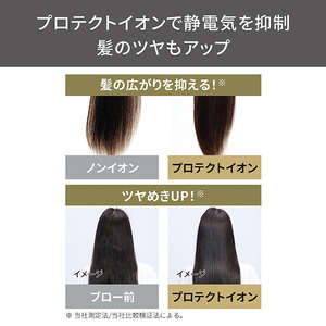 テスコム プロフェッショナルプロテクトイオンヘアードライヤー Nobby by TESCOM ホワイトアッシュ NIB400A-W-イメージ10