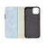 NATURALdesign iPhone 14/13用手帳型ケース カード入れ・スタンド機能付 FLAT． ブルーグレー IP22-61-FLAT03-イメージ3