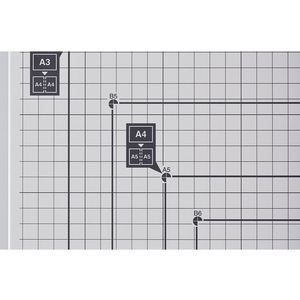 コクヨ ペーパーカッターロータリー式 10枚切チタン加工刃A3 FCC1280-DN-TR101-イメージ7