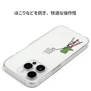 AKAN iPhone 15用ソフトクリアケース ピンク AK25626I15-イメージ10