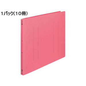 コクヨ フラットファイルPP A3ヨコ とじ厚15mm ピンク 10冊 1パック(10冊) F835895-ﾌ-H48P-イメージ1