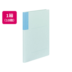 コクヨ ソフトカラーファイル A4タテ とじ厚15mm うす青 10冊 1パック(10冊) F835853-ﾌ-1-5-イメージ1