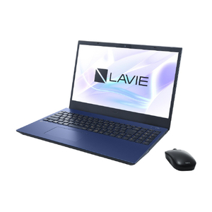 NEC ノートパソコン e angle select LAVIE N15 ネイビーブルー PC-N1570FAL-E3-イメージ1