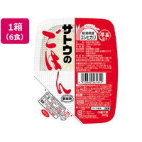 佐藤食品 サトウのごはん コシヒカリ 200g 6食 1箱 F815163