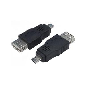 変換名人 USB2．0 A(メス)→microUSB(オス) 変換プラグ USBAB-MCA-イメージ1