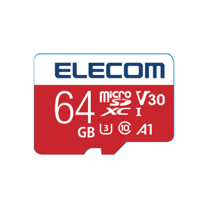 エレコム microSDXCメモリカード(UHS-I対応)(64GB) MF-EGM064GU13V3-イメージ1