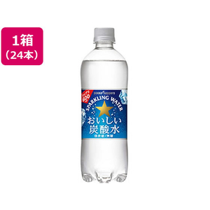 ポッカサッポロ おいしい炭酸水 600mL×24本 FCN2909-イメージ1