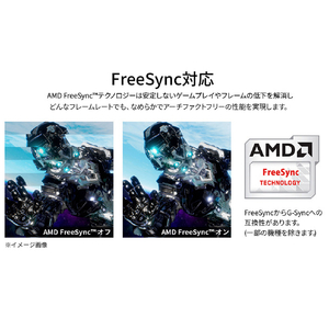 JAPANNEXT 24．5型ゲーミング液晶ディスプレイ ブラック JN-VG245FHDR240-イメージ6