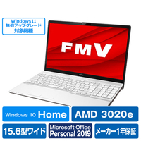 富士通 ノートパソコン LIFEBOOK プレミアムホワイト FMVA30F1W