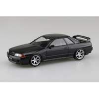 アオシマ 1/32 ザ・スナップキット No．14-SP3 ニッサン R32スカイラインGT-R カスタムホイール (ブラックパールメタリック) Aｽﾅﾂﾌﾟ14SP3R32GT-RBP