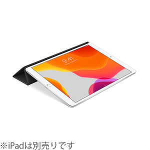 Apple iPad(第8世代)用Smart Cover ブラック MX4U2FE/A-イメージ4