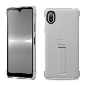 ラスタバナナ Xperia Ace III(SO-53C/SOG08)用STYLE COVER WITH STAND SONY グレー XQZ-CBCS/HJPCX-イメージ1