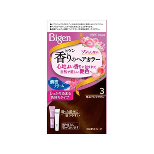 ホーユー ビゲン 香りのヘアカラー クリーム 明るいライトブラウン 3 FC823MN-イメージ1