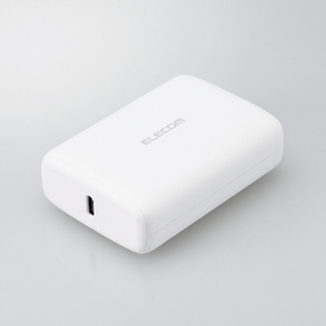 エレコム コンパクトモバイルバッテリー(10000mAh/20W/C×2) ホワイト DE-C47L-10000WH-イメージ2